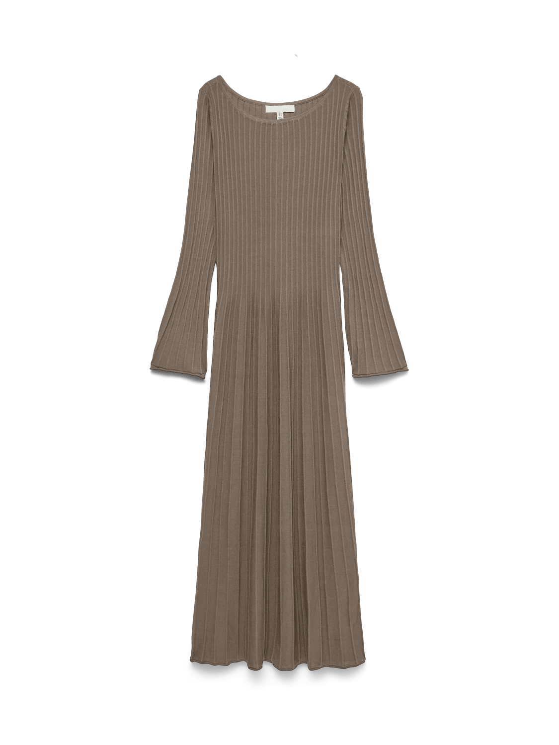 VMALESSANDRIA Long Dress - Fossil - VERO MODA & VILA Bergvik